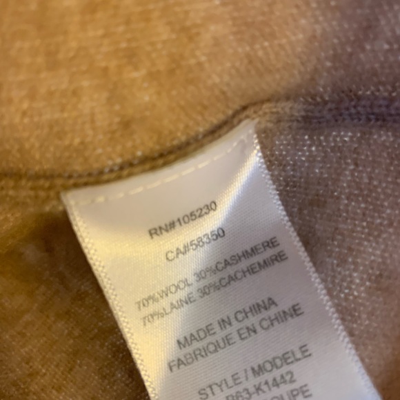 Joie cashmere wool poncho / shawl - Picture 3 of 6